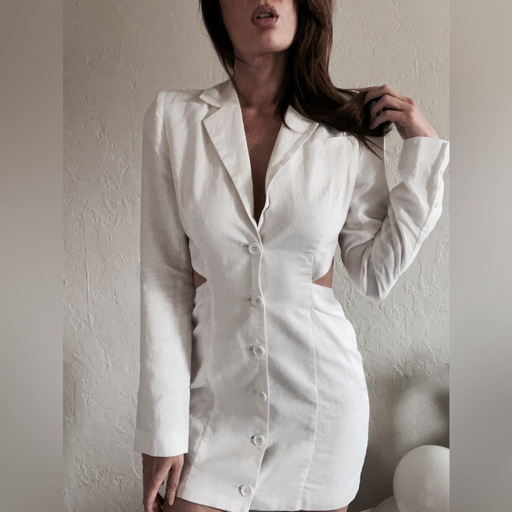 $248 LOVERS + FRIENDS BLAZER REVOLVE FOR LOVE LEMONS STONE COLD FOX RONNY KOBO